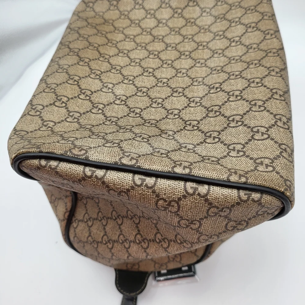 Gucci Coated Canvas Boston 30 Tattoo Rose Heart Bag Limited Edition..Authentic.. - Picture 15 of 15